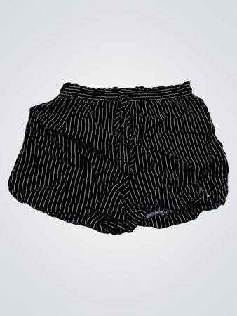 Cotton On schwarz-weiß gestreifte Shorts