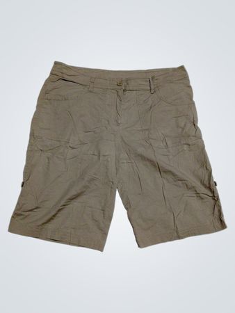 bpc bonprix collection Damen beige Cargo-Shorts Größe 40