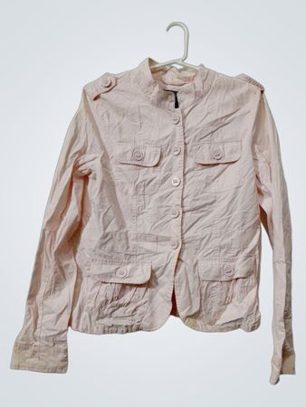 ONLY Pink Button-Up Jacket