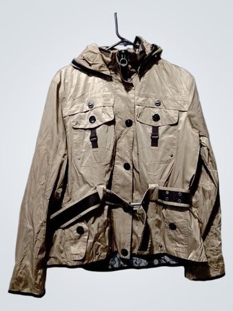 Wellensteyn Women's Khaki Belted Hooded Jacket