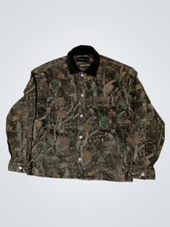 Chemise à boutons camouflage Abercrombie & Fitch