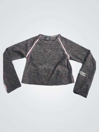 Victoria's Secret Pink Nahtloses Langarm-Top