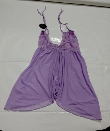 Avidlove Purple Lace Babydoll Lingerie