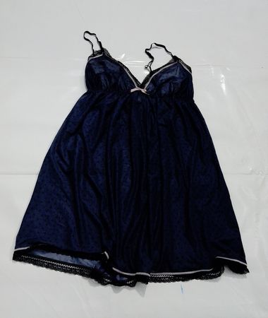 Gilligan & O'Malley Nachthemd Babydoll in Marineblau