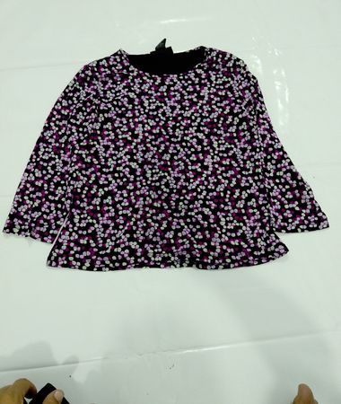 Style & Co Petite Blumenmuster Bluse