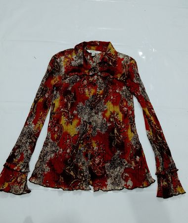 Conrad Collection Paisley Print Bluse