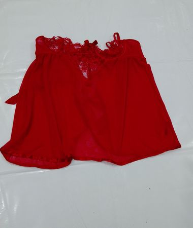 Sexual Midnight Red Babydoll