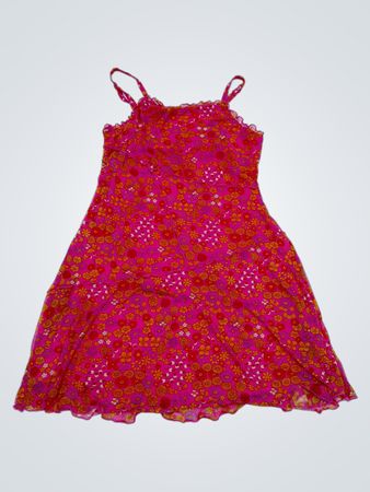 Wild Fable Pink Floral Print Spaghetti Strap Dress