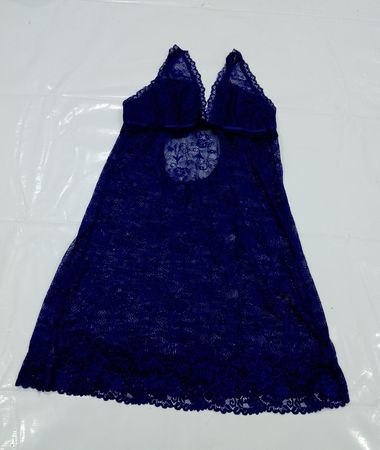 Blue Lace Nightgown