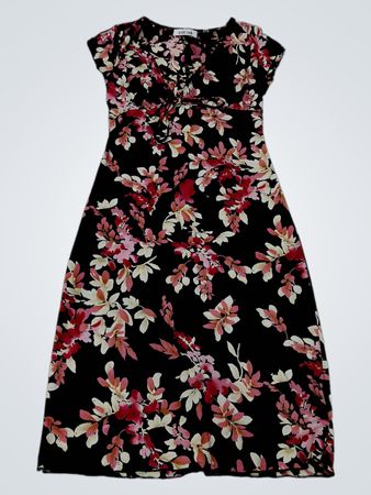 Maxikleid mit floralem Print