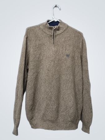 Chaps Quarter-Zip Strickpullover