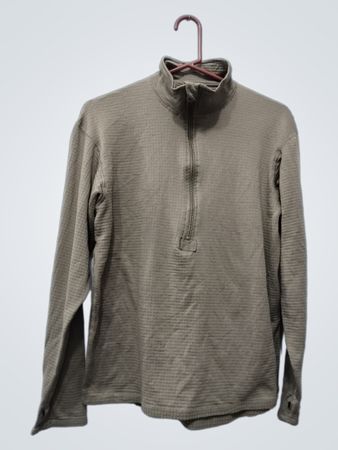Langarm Viertelreißverschluss Pullover