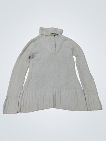 Sonoma Life + Style Weißer Rollkragenpullover