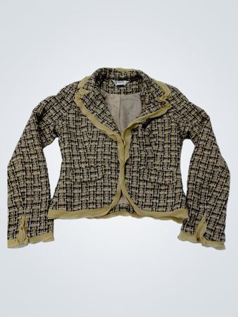FINESSE U.S.A. M Hergestellt in Vietnam Tweed Blazer