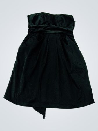 Black Strapless Dress