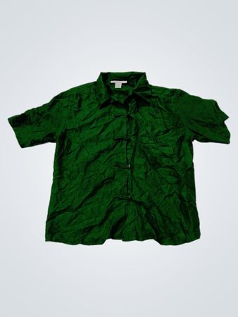 La chemise à manches courtes à boutons en soie 100% Limited