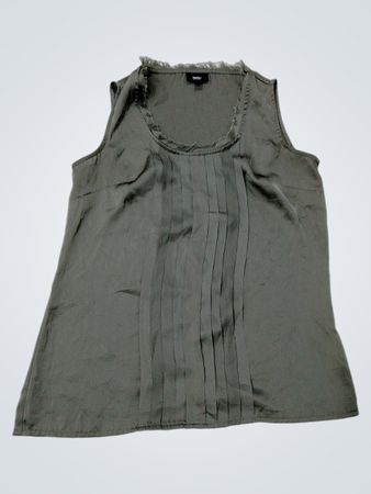 Mossimo Sleeveless Pleated Top