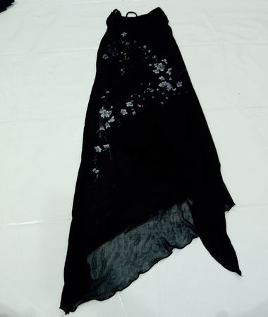 I.N. San Francisco Schwarzes Blumenkleid