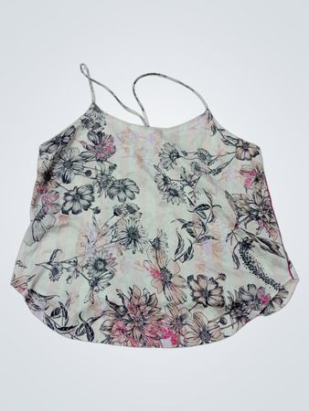 Top en satin floral Victoria's Secret