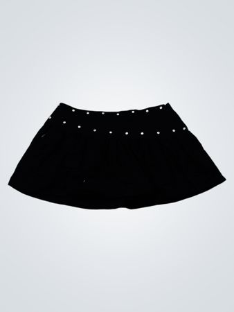 Jupe noire avec clous