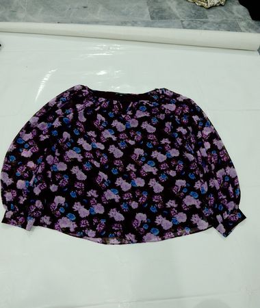 INC International Concepts Damen Bluse mit Blumenmuster