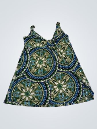 INC International Concepts Damen ärmelloses bedrucktes Top