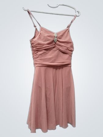 Balera MA Pink Ruched Bodice Dress