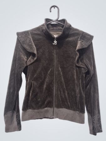 Juicy Couture Velour Track Jacket