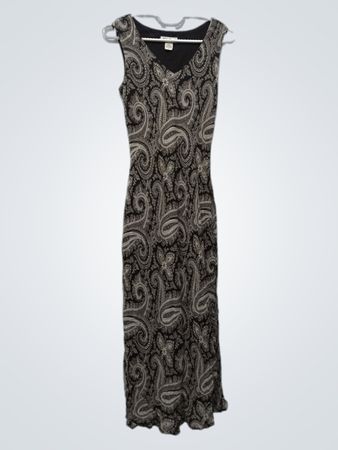 Eddie Bauer Paisley Maxi Dress