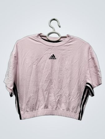 Adidas zugeschnittenes T-Shirt