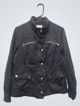 Old Navy Damen schwarze Utility-Jacke