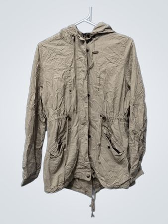 LOVE TREE Damen Kapuzenanorakjacke