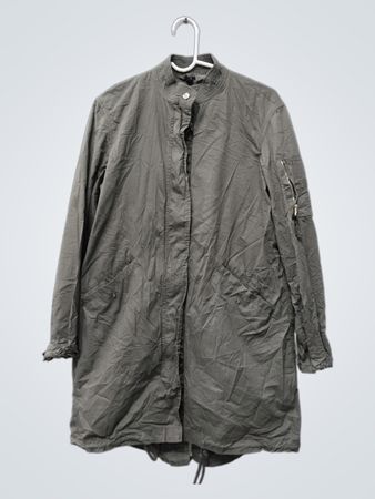 Divided H&M Damen grüner Parka-Jacke