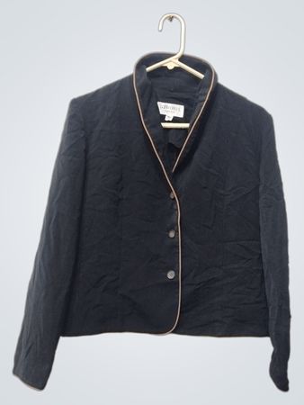 STUDIO I Petite Schwarzer Blazer