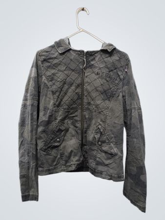Express Camo gesteppte Jacke