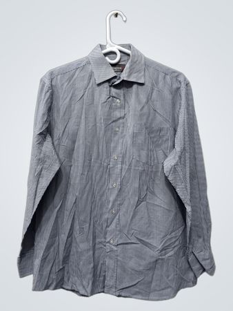 Reserve Classic Fit Gestreiftes Hemd