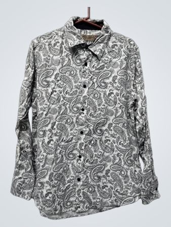 RED SNAP CLOTHING COMPANY Paisley-Print Langarmhemd mit Knopfleiste