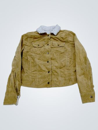 Others Follow Corduroy Sherpa Lined Jacket