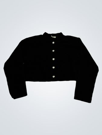 BANJO DALLAS, TEXAS Schwarze kurze Jacke