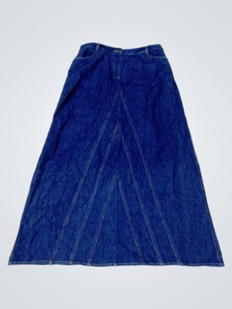 Lee Relaxed Fit Denim Maxi Skirt
