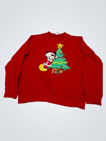 Disney Mickey Mouse Christmas Tree Sweatshirt