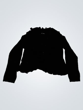 NOTATIONS kleine schwarze Strickjacke