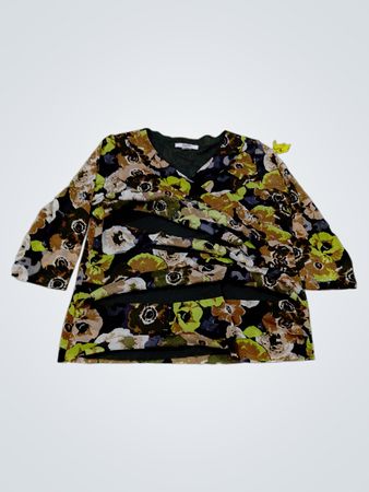 Tanjay Petite Damen Oberteil mit Blumenmuster