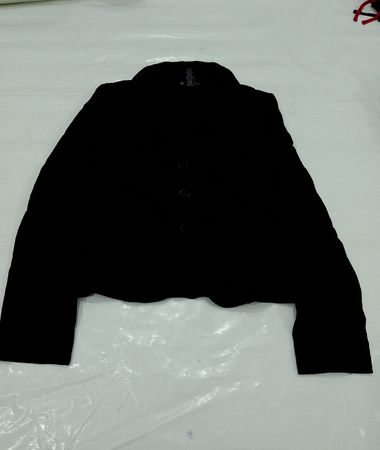 INC International Concepts Petite Schwarze Jacke