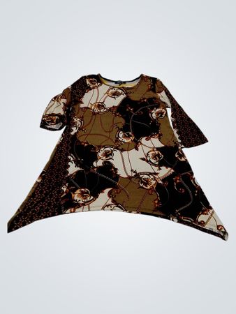 LBISSE Damen Tunika mit Print