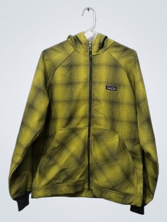 Patagonia Men's M Plaid Full Zip Hoodie