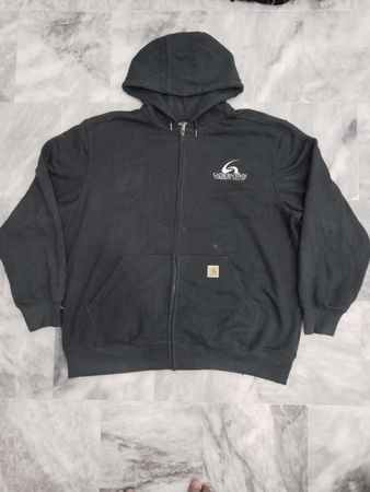 Carhartt Rain Defender Kapuzenjacke mit durchgehendem Reißverschluss, lockerer Passform