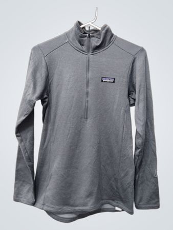 Patagonia Grau 1/4-Zip-Pullover