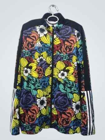 Veste de survêtement florale Adidas