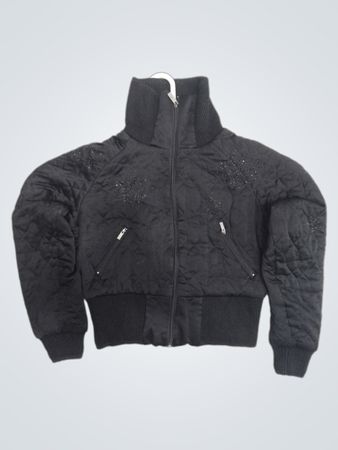 Palomares Fashions Of Calif By George Palomares schwarze gesteppte Jacke